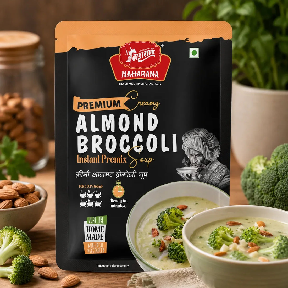 PREMIUM CREAMY ALMOND BROCCOLI SOUP