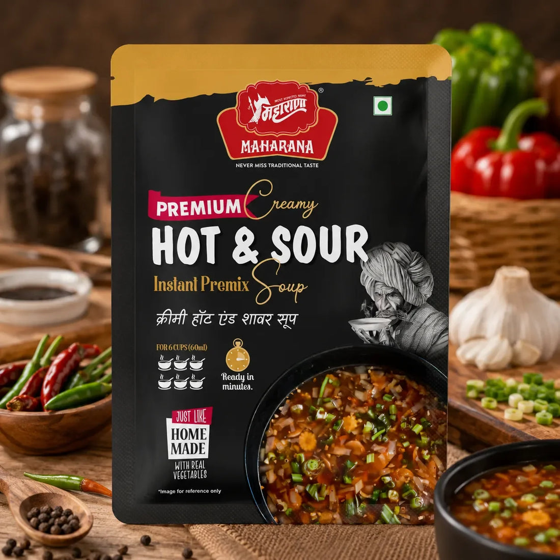 PREMIUM CREAMY HOT & SOUR SOUP