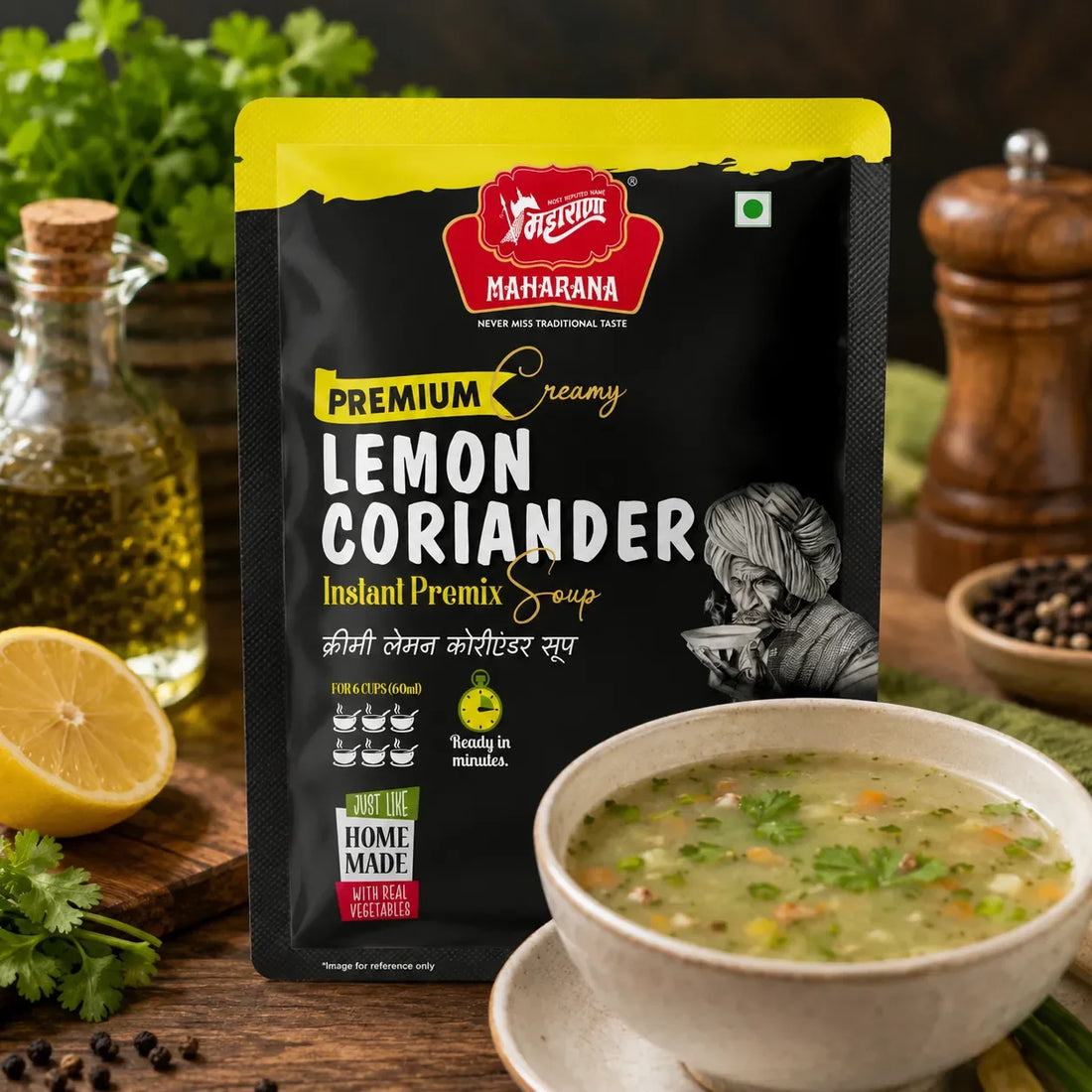 PREMIUM CREAMY LEMON CORIANDER SOUP