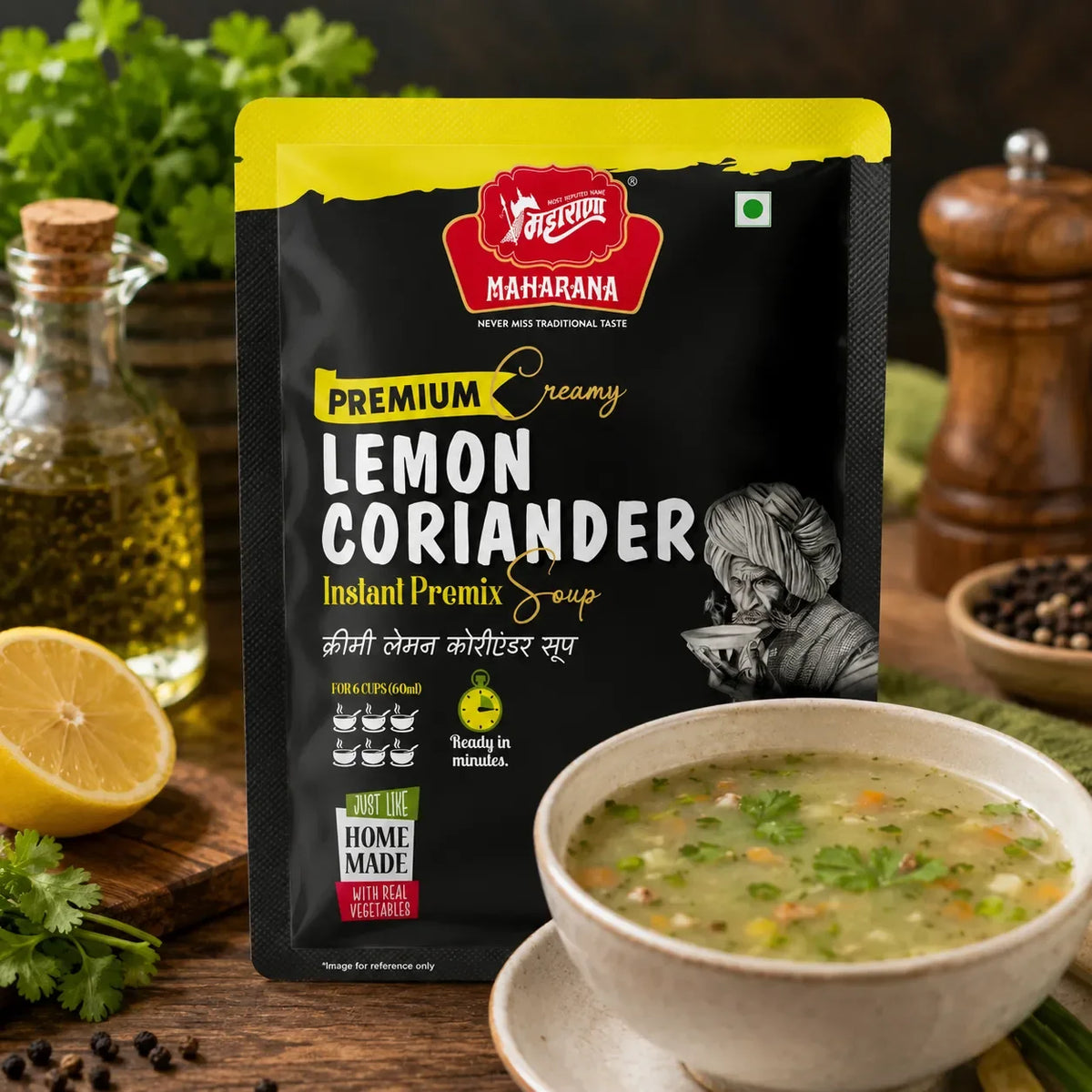 PREMIUM CREAMY LEMON CORIANDER SOUP