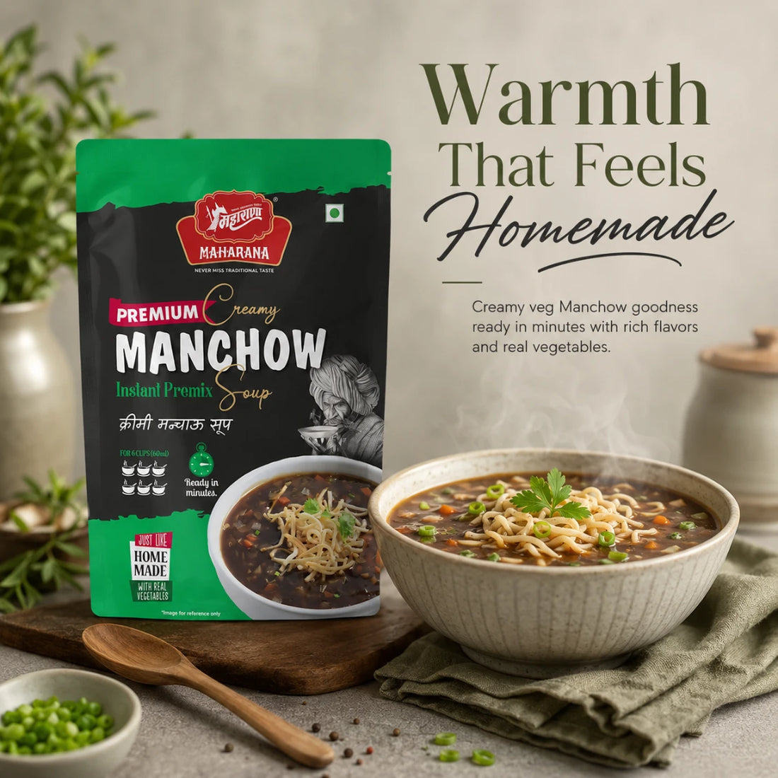 PREMIUM CREAMY MANCHOW SOUP