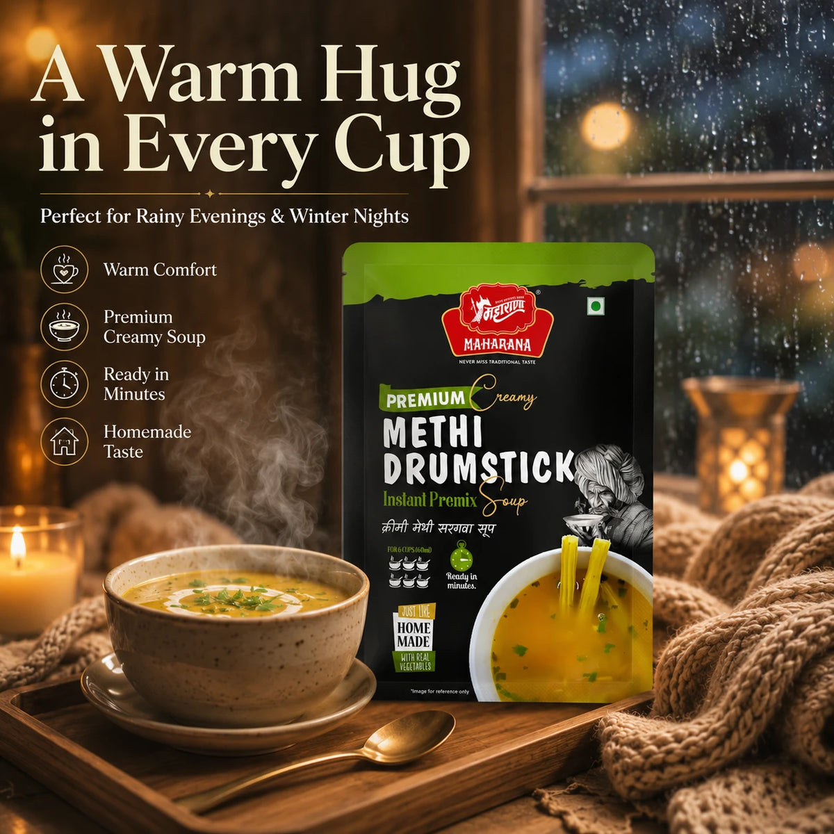 PREMIUM CREAMY METHI DRUMSTICK SOUP