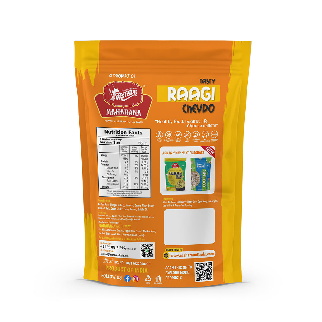 TASTY RAGI CHEVDO