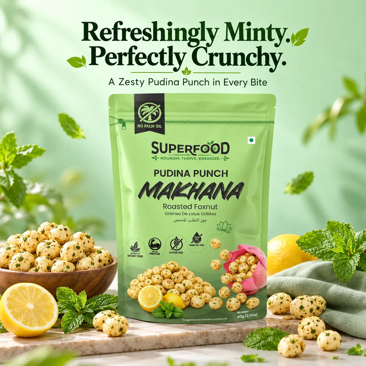 PUDINA PUNCH MAKHANA