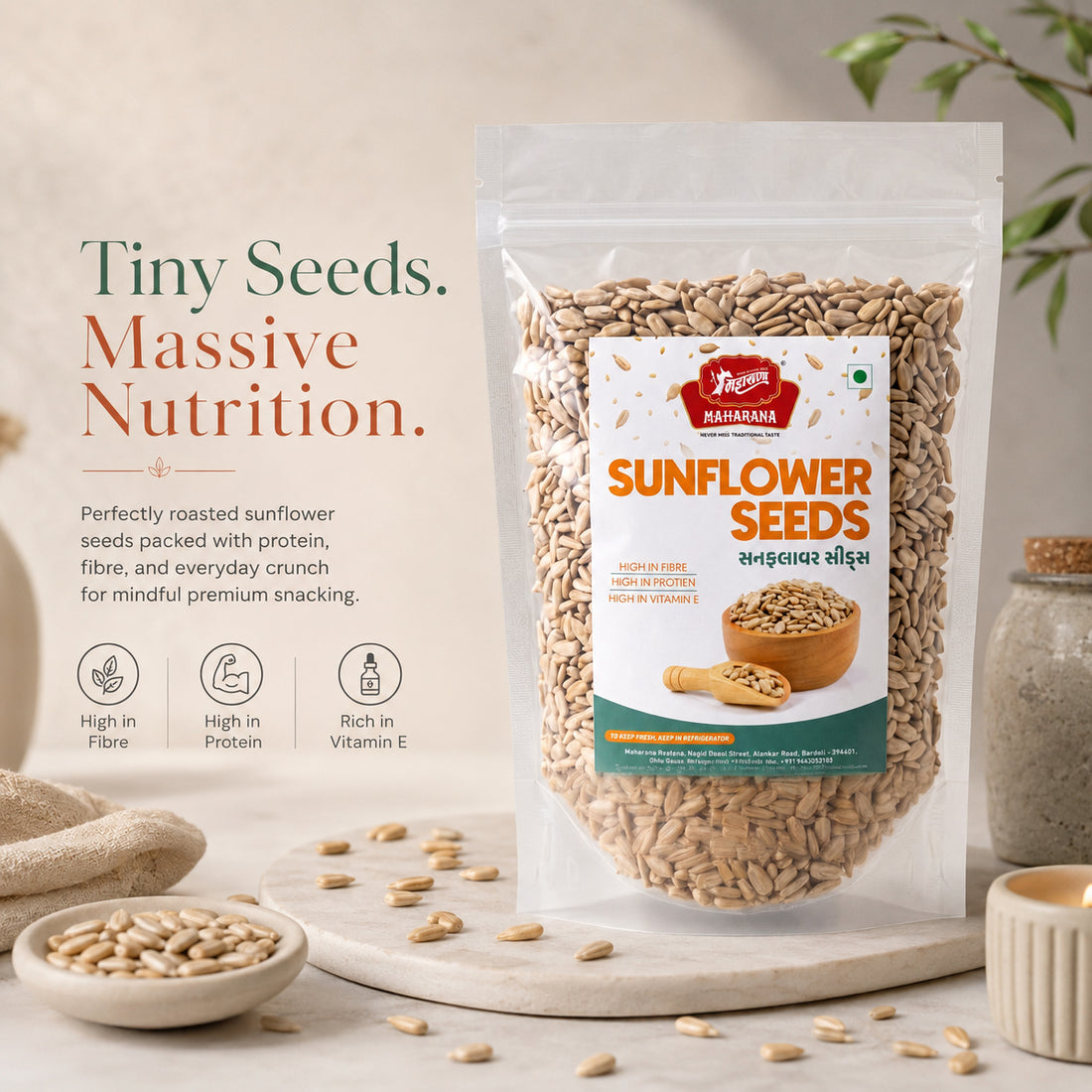 ROASTED SUNFLOWER SEEDS