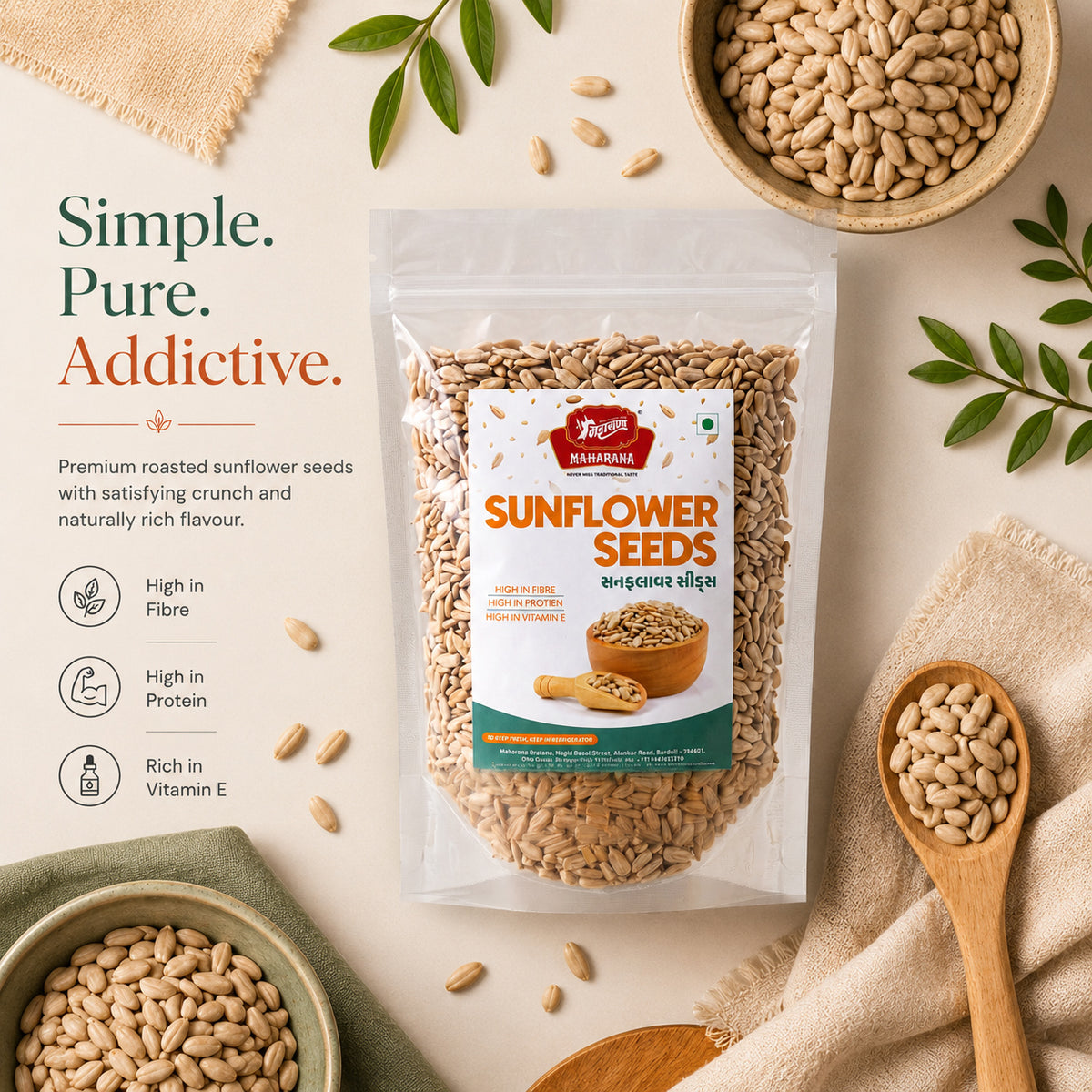 ROASTED SUNFLOWER SEEDS