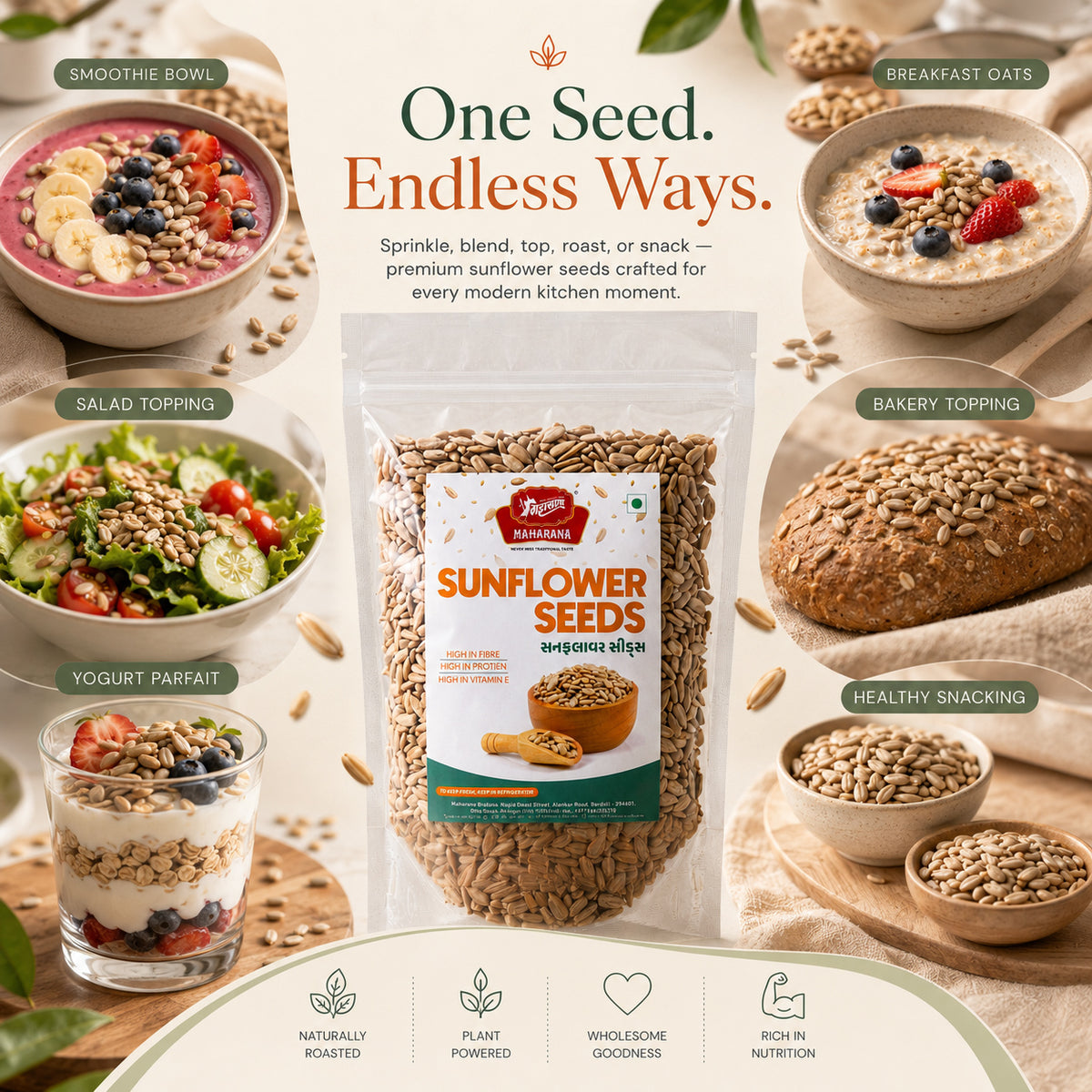 ROASTED SUNFLOWER SEEDS