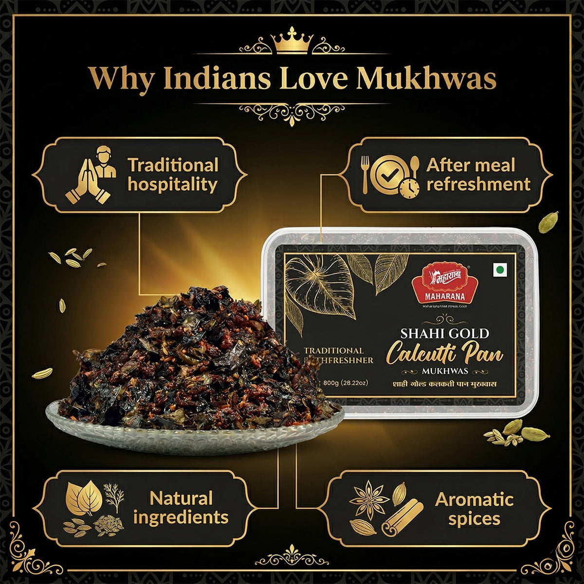 SHAHI GOLD CALCUTTI PAN MUKHWAS