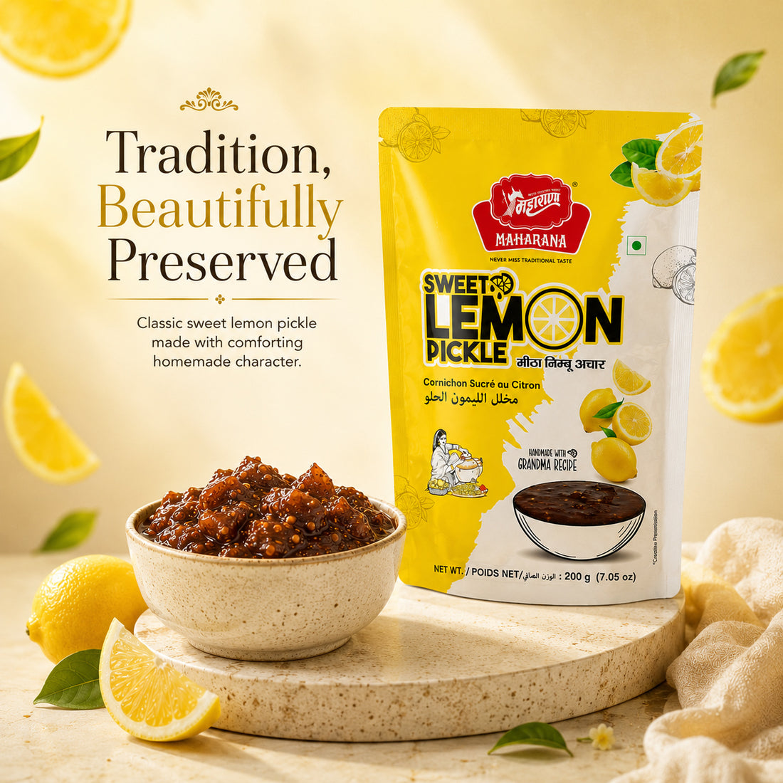 SWEET LEMON PICKLE