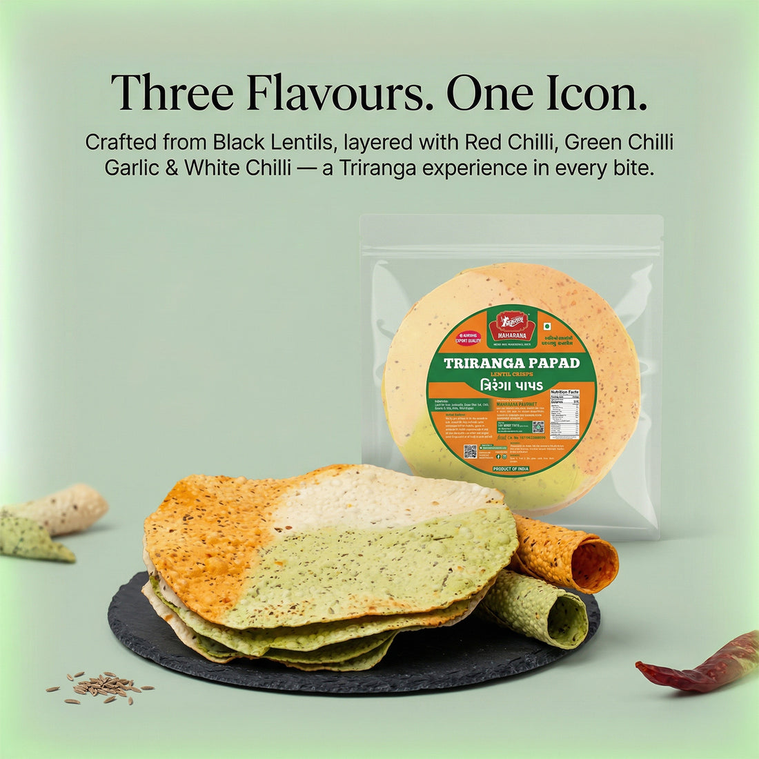 TRIRANGA PAPAD