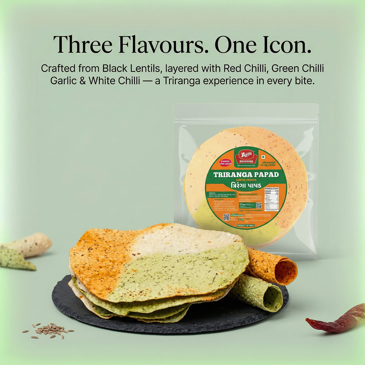 TRIRANGA PAPAD