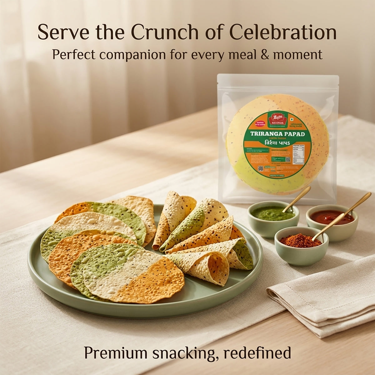 TRIRANGA PAPAD